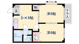 小野駅 徒歩13分 1階の物件間取画像